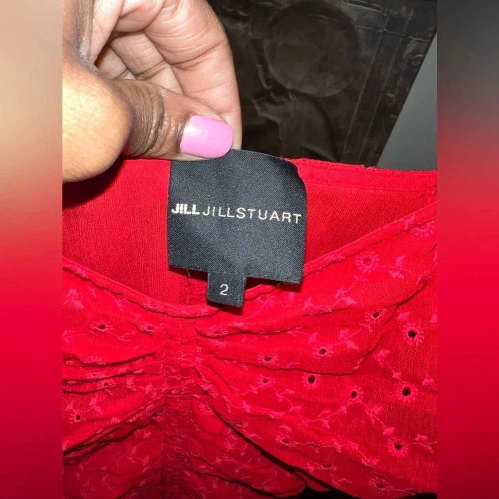 Jill Jill Stuart Ruffle Dress size 2 - Picture 8 of 11